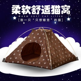 ถุงนอนแมวบ้านแมวนอนร้อนมองโกเลียซักได้กรงสัตว์เลี้ยงซ่อง ถุงนอนแมวบ้านแมวนอนร้อนมองโกเลียซักได้กรงสัตว์เลี้ยงซ่อง
