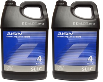 Aisin Super Long Life Coolant น้ำยาหล่อเย็น ผสมพร้อมใช้งาน (4 ลิตร x 2) Aisin Super Long Life Coolant น้ำยาหล่อเย็น ผสมพร้อมใช้งาน (4 ลิตร x 2)