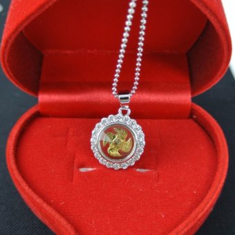 Pearl Jewelry จี้กังหัน นำโชค เพชรสวิส พร้อมสร้อยคอ LC208 Pearl Jewelry จี้กังหัน นำโชค เพชรสวิส พร้อมสร้อยคอ LC208