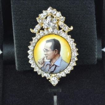 Pearl Jewelry เข็มกลัดในหลวง PK17 งานช่างไทยคุณภาพดี(Gold) Pearl Jewelry เข็มกลัดในหลวง PK17 งานช่างไทยคุณภาพดี(Gold)