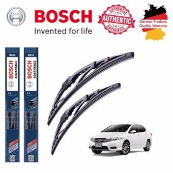 ใบปัดน้ำฝน Bosch Advantage ขนาด 24 นิ้ว และ 14 นิ้ว สำหรับ Honda CITY (GM) * Year 10 - 14 ใบปัดน้ำฝน Bosch Advantage ขนาด 24 นิ้ว และ 14 นิ้ว สำหรับ Honda CITY (GM) * Year 10 - 14