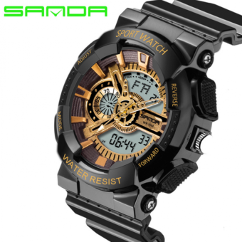 S SPORT นาฬิกาข้อมือ ใส่ได้ทั้งชายและหญิง กันน้ำได้ดี GA110GB-1A(Black/ Gold) S SPORT นาฬิกาข้อมือ ใส่ได้ทั้งชายและหญิง กันน้ำได้ดี GA110GB-1A(Black/ Gold)