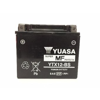 แบต BIGBIKE แบตเตอรี่ BIGBIKE แบตมอเตอร์ไซค์ บิ๊กไบค์ YUASA YTX12-BS 12V 10Ah แบต BIGBIKE แบตเตอรี่ BIGBIKE แบตมอเตอร์ไซค์ บิ๊กไบค์ YUASA YTX12-BS 12V 10Ah