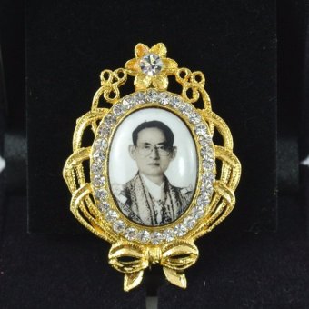 Pearl Jewelry เข็มกลัดในหลวง PK32 ครองราชย์ งานช่างไทย Pearl Jewelry เข็มกลัดในหลวง PK32 ครองราชย์ งานช่างไทย