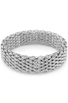 555jewelry กำไลสำหรับสุภาพสตรี รุ่น MNC-BG053-A ( Silver ) 555jewelry กำไลสำหรับสุภาพสตรี รุ่น MNC-BG053-A ( Silver )