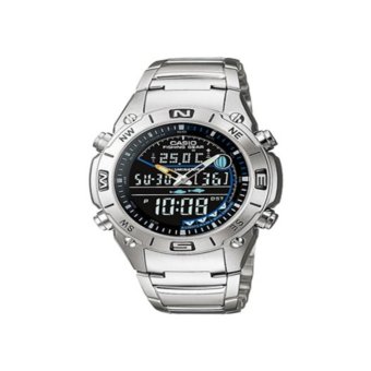 นาฬิกาข้อมือสำหรับผู้ชาย Casio รุ่น AMW-703D-1AVDF (สีเงิน/ดำ) นาฬิกาข้อมือสำหรับผู้ชาย Casio รุ่น AMW-703D-1AVDF (สีเงิน/ดำ)