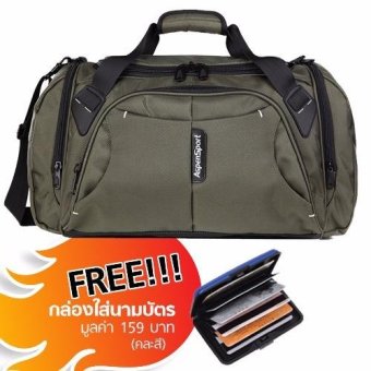 Aspensport กระเป๋าเดินทาง ขนาด 45L รุ่น AS-11 แถมฟรี กล่องใส่นามบัตร มูลค่า 159 บาท(Black) Aspensport กระเป๋าเดินทาง ขนาด 45L รุ่น AS-11 แถมฟรี กล่องใส่นามบัตร มูลค่า 159 บาท(Black)