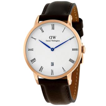 Daniel Wellington 1133DW Dapper Bristol 34mm นาฬิกาข้อมือ แฟชั่น ผู้หญิง สายหนัง สีน้ำตาล Women Watch - Rose Gold Case Brown Strap Daniel Wellington 1133DW Dapper Bristol 34mm นาฬิกาข้อมือ แฟชั่น ผู้หญิง สายหนัง สีน้ำตาล Women Watch - Rose Gold Case Brown Strap