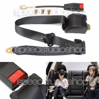 Speed Studio เข็มขัดนิรภัย เซฟตี้เบลท์ เบลท์ ชนิด 3 จุด ออโต้ สำหรับรถทุกรุ่น รถยนต์ รถบัส รถแท๊กซี่ รถตู้โดยสาร จำนวน 2 ชุด (สีดำ) Speed Studio เข็มขัดนิรภัย เซฟตี้เบลท์ เบลท์ ชนิด 3 จุด ออโต้ สำหรับรถทุกรุ่น รถยนต์ รถบัส รถแท๊กซี่ รถตู้โดยสาร จำนวน 2 ชุด (สีดำ)