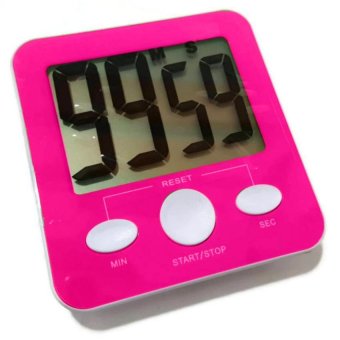 Stopwatch Fitness นาฬิกาจับเวลา ดิจิตอล เหมาะสำหรับออกกำลังกายนับเซท (สีชมพู) Stopwatch Fitness นาฬิกาจับเวลา ดิจิตอล เหมาะสำหรับออกกำลังกายนับเซท (สีชมพู)