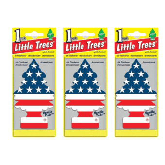Little Trees® แผ่นน้ำหอมปรับอากาศ รูปต้นไม้ กลิ่น Vanilla pride จำนวน 3 ชิ้น Little Trees® แผ่นน้ำหอมปรับอากาศ รูปต้นไม้ กลิ่น Vanilla pride จำนวน 3 ชิ้น