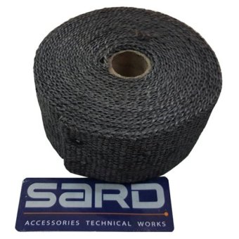 Sard ผ้าพันท่อเฮดเดอร์ Sard ทนความร้อน 1200องศา ดำ ยาว5M Sard ผ้าพันท่อเฮดเดอร์ Sard ทนความร้อน 1200องศา ดำ ยาว5M