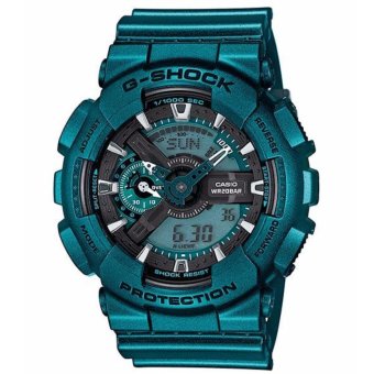 Casio G-Shock นาฬิกาข้อมือผู้ชาย สีเขียว สายเรซิ่น รุ่น GA-110NM-3A ประกันCMG (Green) Casio G-Shock นาฬิกาข้อมือผู้ชาย สีเขียว สายเรซิ่น รุ่น GA-110NM-3A ประกันCMG (Green)