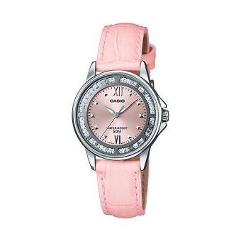 Casio Standard นาฬิกาข้อมือผู้หญิง สายหนัง รุ่น LTP-1391L-4AVDF (Pink) Casio Standard นาฬิกาข้อมือผู้หญิง สายหนัง รุ่น LTP-1391L-4AVDF (Pink)