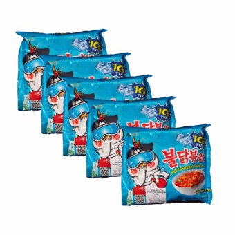 Samyang Hot chicken Ice Ramen มาม่าเกาหลีเย็นแบบแห้งรสไก่สูตรเผ็ด(ตราซัมยัง) 151g แพค 5 Samyang Hot chicken Ice Ramen มาม่าเกาหลีเย็นแบบแห้งรสไก่สูตรเผ็ด(ตราซัมยัง) 151g แพค 5