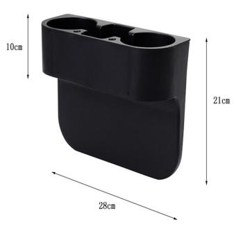 DuDeeShop ที่วางแก้วน้ำในรถยนต์( black) R151 DuDeeShop ที่วางแก้วน้ำในรถยนต์( black) R151