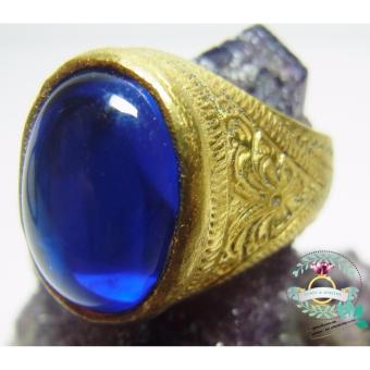 hindd แหวน.. เพชรพญานาค.. (สีน้ำเงิน) ตัวเรือนทองเหลือง hindd แหวน.. เพชรพญานาค.. (สีน้ำเงิน) ตัวเรือนทองเหลือง