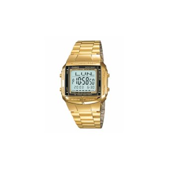 Casio Gold Tone นาฬิกาข้อมือผู้ชาย สายแสตนเลส รุ่น Db360G-9Adf (Gold)ประกันcmg Casio Gold Tone นาฬิกาข้อมือผู้ชาย สายแสตนเลส รุ่น Db360G-9Adf (Gold)ประกันcmg
