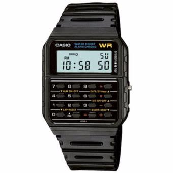 CASIO Standard นาฬิกาข้อมือผู้ชาย สีดำ สายเรซิน รุ่น CA-53W-1Z CASIO Standard นาฬิกาข้อมือผู้ชาย สีดำ สายเรซิน รุ่น CA-53W-1Z