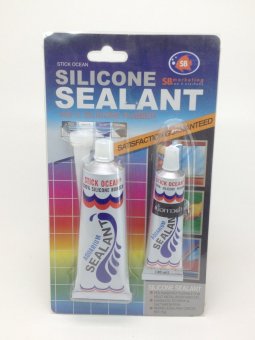 SB silicone Sealant กาวซิลิโคนอเนกประสงค์ สีใส 75g แถมฟรี กาวซิลิโคนสีดำ 30g SB silicone Sealant กาวซิลิโคนอเนกประสงค์ สีใส 75g แถมฟรี กาวซิลิโคนสีดำ 30g