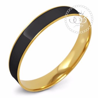 555jewelry กำไลสำหรับสุภาพสตรี รุ่น FSBG128-11(Black/Yellow Gold) 555jewelry กำไลสำหรับสุภาพสตรี รุ่น FSBG128-11(Black/Yellow Gold)