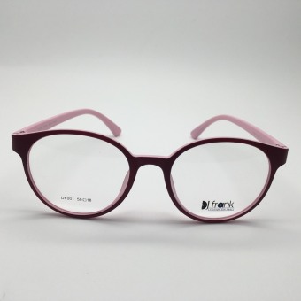 DJ Frank TR-Flex กรอบแว่นตาเกาหลี DF001 สีชมพู DJ Frank TR-Flex กรอบแว่นตาเกาหลี DF001 สีชมพู