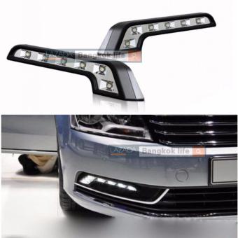 awei168thai LED E-Class ไฟเดย์ไลท์ 6ดวง Daytime Running Light(DRL) -12V (สีขาว)จำนวน 2ชิ้น(ซ้าย-ขวา) awei168thai LED E-Class ไฟเดย์ไลท์ 6ดวง Daytime Running Light(DRL) -12V (สีขาว)จำนวน 2ชิ้น(ซ้าย-ขวา)