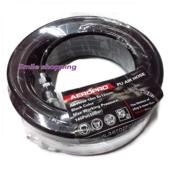 AEROPRO สายลมโพลียูรีเทน PU ขนาด 8x12mm 10 เมตร (เกรดงานอุตสาหกรรม) AEROPRO สายลมโพลียูรีเทน PU ขนาด 8x12mm 10 เมตร (เกรดงานอุตสาหกรรม)