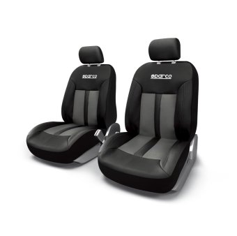 Sparco 2 Front PU Cover หนังหุ้มเบาะรถ รุ่น SPC1018GR - Grey (ชุดคู่หน้า 2 ชิ้น) Sparco 2 Front PU Cover หนังหุ้มเบาะรถ รุ่น SPC1018GR - Grey (ชุดคู่หน้า 2 ชิ้น)