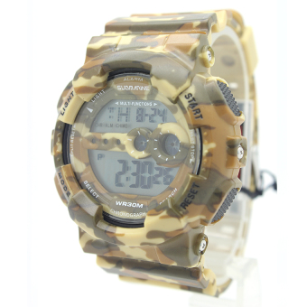 Submariner นาฬิกาข้อมือชาย-หญิง สายยาง ลายพราง ระบบDigital S-BC02 Submariner นาฬิกาข้อมือชาย-หญิง สายยาง ลายพราง ระบบDigital S-BC02