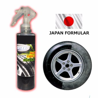VERTEX น้ำยาเคลือบเงายางรถยนต์ สูตรนาโน SUPER BLACK ซิลิโคนแท้ 100% 500ml. VERTEX น้ำยาเคลือบเงายางรถยนต์ สูตรนาโน SUPER BLACK ซิลิโคนแท้ 100% 500ml.