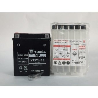 แบต BIGBIKE แบตเตอรี่ BIGBIKE แบตมอเตอร์ไซค์ บิ๊กไบค์ YUASA YTX7L-BS 12V 6Ah แบต BIGBIKE แบตเตอรี่ BIGBIKE แบตมอเตอร์ไซค์ บิ๊กไบค์ YUASA YTX7L-BS 12V 6Ah