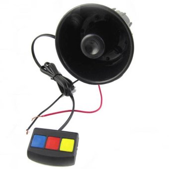 ครอบจักรวาล 3 เสียงแตรรถดังลั่นเสียงหวอเตือนภัย 12 V dc ร้อนใหม่สีดำ ครอบจักรวาล 3 เสียงแตรรถดังลั่นเสียงหวอเตือนภัย 12 V dc ร้อนใหม่สีดำ