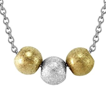 555jewelry สร้อยพร้อมจี้ลูกบอล รุ่น FSNK7 - สี Multicolors 555jewelry สร้อยพร้อมจี้ลูกบอล รุ่น FSNK7 - สี Multicolors