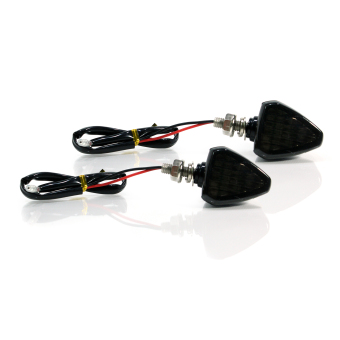 ไฟเลี้ยวแต่ง มอเตอร์ไซด์ LED 12V ทรงสามเหลี่ยม (สีดำ) ไฟเลี้ยวแต่ง มอเตอร์ไซด์ LED 12V ทรงสามเหลี่ยม (สีดำ)