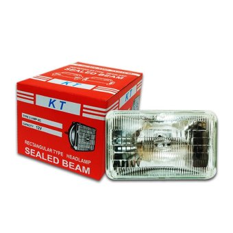 KT ไฟหน้าเหลี่ยมเล็ก 4652 12V 3 ขา KT ไฟหน้าเหลี่ยมเล็ก 4652 12V 3 ขา