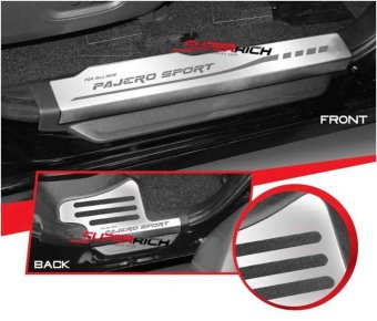 TFP แผงครอบชายบันได กันรอยประตู (Scuff Plate) (สแตนเลส) / Pajero 2015 TFP แผงครอบชายบันได กันรอยประตู (Scuff Plate) (สแตนเลส) / Pajero 2015