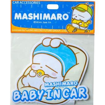 Mashimaro สติกเกอร์ป้ายสัญลักษณ์ Baby INCAR Mashimaro สติกเกอร์ป้ายสัญลักษณ์ Baby INCAR