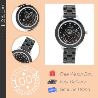 Daybird นาฬิกาข้อมือผู้หญิง สายเซรามิค รุ่น DB-3843-BK-SV สีดำ Daybird นาฬิกาข้อมือผู้หญิง สายเซรามิค รุ่น DB-3843-BK-SV สีดำ