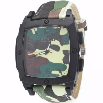 MEGA Quartz Waterproof Military Leather Watchband Sport Casual Wristwatch หรูหรานาฬิกาข้อมือ สายหนัง กันน้ำ รุ่น MG0019 (Green) MEGA Quartz Waterproof Military Leather Watchband Sport Casual Wristwatch หรูหรานาฬิกาข้อมือ สายหนัง กันน้ำ รุ่น MG0019 (Green)