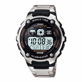 Casio Standard นาฬิกาข้อมือผู้ชาย สายสแตนเลส รุ่น AE-2000WD-1AVDF Casio Standard นาฬิกาข้อมือผู้ชาย สายสแตนเลส รุ่น AE-2000WD-1AVDF