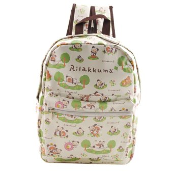 Rilakkuma กระเป๋าเป้ กระเป๋านักเรียน สะพายหลัง Rilakkuma กระเป๋าเป้ กระเป๋านักเรียน สะพายหลัง