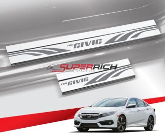 TFP ชายบันไดยิงทราย (Sucff Plate) (สแตนเลส) H/D CIVIC 2016 TFP ชายบันไดยิงทราย (Sucff Plate) (สแตนเลส) H/D CIVIC 2016