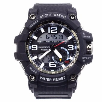 S SPORT นาฬิกาข้อมือ กันน้ำได้ ใส่ได้ทั้งชายและหญิง - GP9214 (Pure Black) S SPORT นาฬิกาข้อมือ กันน้ำได้ ใส่ได้ทั้งชายและหญิง - GP9214 (Pure Black)