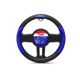 Sparco หุ้มพวงมาลัย รุ่น SPC1109AZ ( สีดำ/น้ำเงิน ) Sparco หุ้มพวงมาลัย รุ่น SPC1109AZ ( สีดำ/น้ำเงิน )