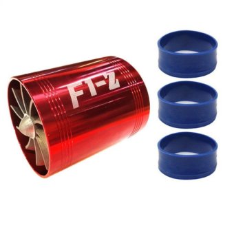 F1Z พัดลม 2 ใบพัด สำหรับใส่ท่อกรองอากาศ เพิ่มแรงดันอากาศ ให้อากาศให้มีทิศทางที่เร็วและแรงขึ้น ติดตัั้งง่าย ตามวิดิโอใต้ภาพ 84-racing (RED) F1Z พัดลม 2 ใบพัด สำหรับใส่ท่อกรองอากาศ เพิ่มแรงดันอากาศ ให้อากาศให้มีทิศทางที่เร็วและแรงขึ้น ติดตัั้งง่าย ตามวิดิโอใต้ภาพ 84-racing (RED)