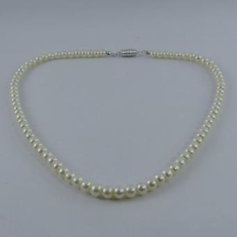 Pearl Jewelry สร้อยไข่มุกแท้ Forever 6.5 - 6.8 มิล ตามธรรมชาติ Pearl Jewelry สร้อยไข่มุกแท้ Forever 6.5 - 6.8 มิล ตามธรรมชาติ