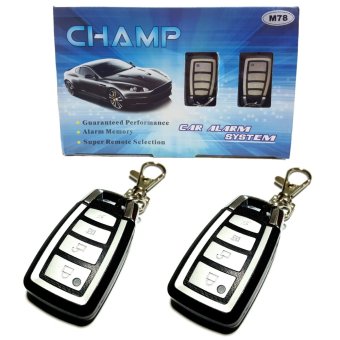 Champ รีโมทกุญเเจพร้อมสัญญานกันขโมย No.2382 Champ รีโมทกุญเเจพร้อมสัญญานกันขโมย No.2382