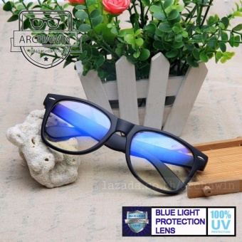 แว่นกรองแสง แว่นตากรองแสง กรอบแว่นตา ทรง Wayfarer Stlye (กรองแสงคอม กรองแสงมือถือ ถนอมสายตา) รุ่น KABUGI - Black แว่นกรองแสง แว่นตากรองแสง กรอบแว่นตา ทรง Wayfarer Stlye (กรองแสงคอม กรองแสงมือถือ ถนอมสายตา) รุ่น KABUGI - Black