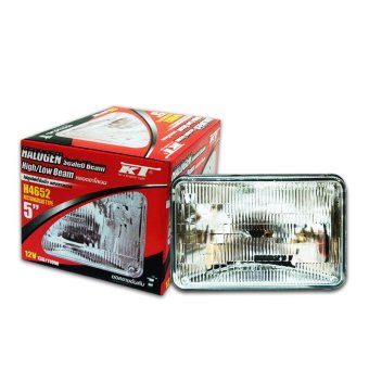 KT ไฟหน้าฮาโลเจนเหลี่ยมเล็ก H6001 24V 130/110W ขาวหน้าลาย KT ไฟหน้าฮาโลเจนเหลี่ยมเล็ก H6001 24V 130/110W ขาวหน้าลาย